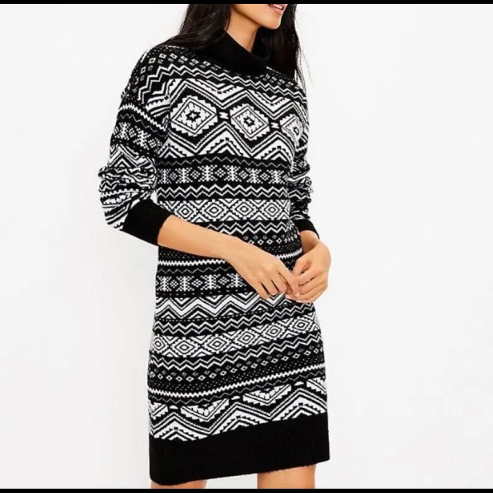 LOFT sweater dress